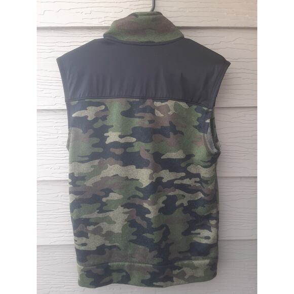 Sonoma Goods For Life Mens Sleeveless Camo Vest Full Zip Front Size S - Picture 5 of 8